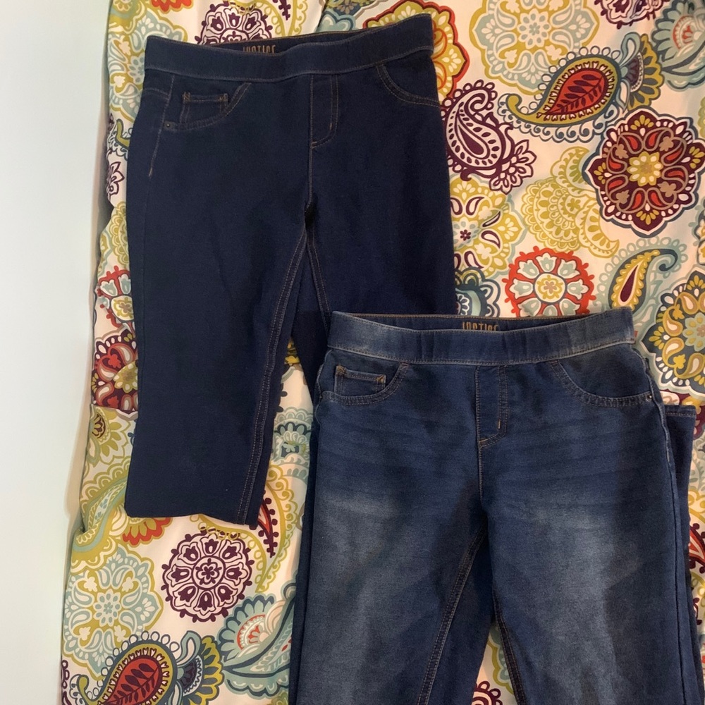 Justice Mid Rise Leggings